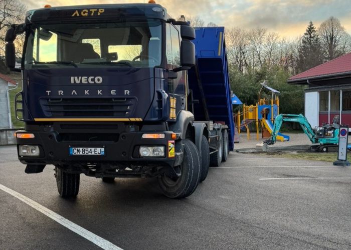 Livraison de gravats