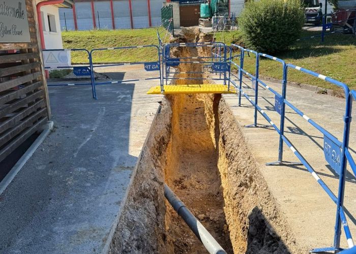 Chantier Saint Laurent en Grandvaux