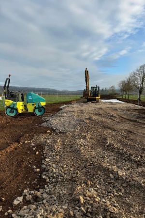 Aménagement extérieur et terrassement professionnel à Crotenay par AGTP
